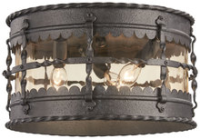 Minka-Lavery 8889-A39 - MallorcaÃ¢â€žÂ¢ - 3 Light Outdoor Flush Mount