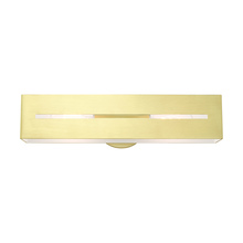 Livex Lighting 16682-12 - 2 Lt Satin Brass ADA Vanity Sconce