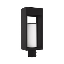 Livex Lighting 20985-04 - 1 Lt Black Outdoor Post Top Lantern