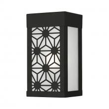 Livex Lighting 24321-04 - 1 Light Black Outdoor ADA Small Sconce