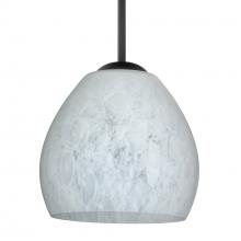 Besa Lighting 1BC-412219-LED-BK - Besa Bolla LED Pendant Carrera Black 1x9W LED