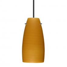 Besa Lighting 1JC-1512OK-LED-BK - Besa Tao 10 LED Pendant Oak Black 1x9W LED