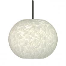 Besa Lighting 1JC-477619-LED-BK - Besa Luna LED Pendant Carrera Black 1x9W LED