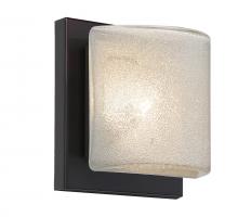 Besa Lighting 1WS-7873GL-BR - Besa Wall Paolo Bronze Glitter 1x50W G9