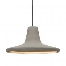 Besa Lighting 1XC-MODUSTN-LED-BK - Besa Modus Pendant, Tan, Black Finish, 1x9W LED