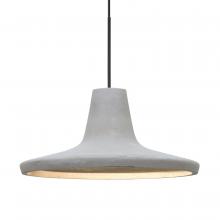 Besa Lighting 1XT-MODUSNA-LED-BK - Besa Modus Pendant, Natural, Black Finish, 1x9W LED