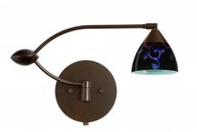 Besa Lighting 1WU-1858VB-BR - Besa Wall Divi Bronze Black Dicro Vine 1x50W Mr16