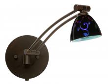 Besa Lighting 1WW-1858VB-BR - Besa Wall Divi Bronze Black Dicro Vine 1x50W Mr16