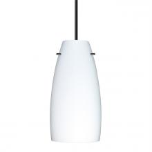 Besa Lighting J-151207-LED-BK - Besa Tao 10 LED Pendant For Multiport Canopy Opal Matte Black 1x9W LED
