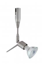 Besa Lighting RSP-QF3-12-SN - Besa Spotlight With 12" Stem Tipster Satin Nickel 1x50W Halogen Mr16