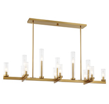 Savoy House 1-2636-13-322 - Carina 13-Light Linear Chandelier in Warm Brass