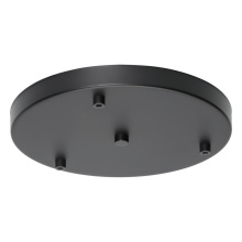 Eglo 204819A - 3 LT Round Canopy w/ Black Finish