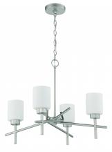 Craftmade 54624-SN - Cadence 4 Light Chandelier in Satin Nickel