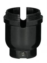 Satco Products 80/2150 - 1/4 IP Cap Only; Phenolic; 1/2 Uno Thread; With Metal Bushing; With Set Screw; For Push Thru