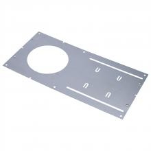 Satco Products 80/865 - 4-Inch Asymmetric New Construction Recessed Downlight Mounting Plate; Flat