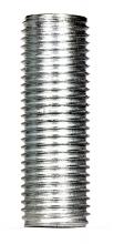 Satco Products 90/1002 - 1/4 IP Steel Nipple; Zinc Plated; 4-1/2" Length; 1/2" Wide