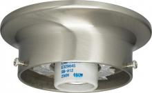 Satco Products 90/1435 - 3-1/4" Wired Holder; Brushed Nickel Finish; Includes Hardware; 60W Max