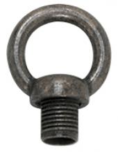 Satco Products 90/1878 - 1" Male Loop; 1/8 IP With Wireway; 10lbs Max; Old Bronze Finish