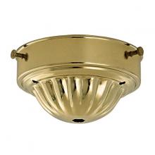 Satco Products 90/439 - 4" Fitter; Brass Finish