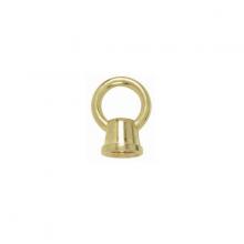 Satco Products 90/958 - 3/4" Loops; 1/8 IP Female With Wireway; 10lbs Max; Brass Plated Finish