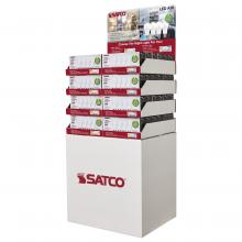 Satco Products D2100 - Display Unit Containing 48 total pieces; 24-4PK S39596; 24-4PK S39597; DO NOT BREAK