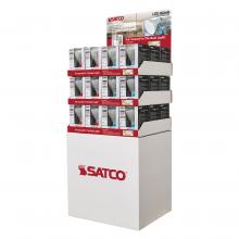 Satco Products D2101 - Display Unit Containing 36 pieces; 11.5 Watt; LED BR40; 3000K; Medium base