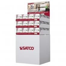 Satco Products D2104 - Display Unit Containing 36 pieces of S11460; 9 Watt; A19 LED; 2700K; Non-Dimmable; E26; 80 CRI