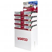 Satco Products D2112 - Display Unit Containing 24 Boxes of S29457; 12 x 2-Pack; 15 Watt; 120 Volt; Medium Base; DO NOT