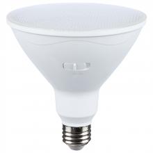 Satco Products S11592 - 25 Watt PAR38 LED; 3000K/5000K CCT Selectable; High Lumen; Medium Base; White Finish; 120 Volt