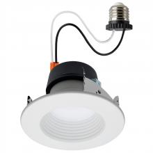 Satco Products S11882 - Field Selectable LED Downlight Retrofit; Deep Baffle; 5.8/7/9.5 Watts; 27K/30K/35K/40K/50K CCT; 4