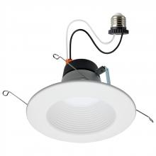 Satco Products S11883 - Field Selectable LED Downlight Retrofit; Deep Baffle; 8/10.5/13.5 Watts; 27K/30K/35K/40K/50K CCT;