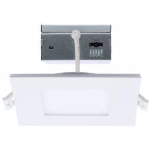 Satco Products S11888 - 9 Watt LED Direct Wire Downlight with Night Light; 4 Inch; Remote Driver; CCT Selectable; Dimmable;