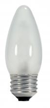 Satco Products S2458 - 43 Watt; Halogen; B11; Frosted; 1000 Average rated hours; 750 Lumens; Medium base; 120 Volt