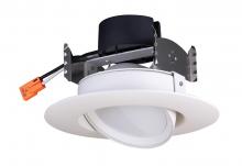 Satco Products S29463 - 9.5 watt LED Directional Retrofit Downlight - Gimbaled; 4"; 2700K; 40' Beam spread; 120