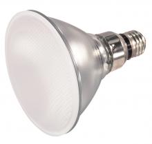 Satco Products S4105 - 45 Watt; Halogen; PAR38; Frosted; 2500 Average rated Hours; 465 Lumens; Medium Skirted base; 120