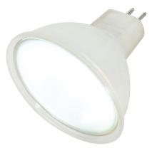 Satco Products S4356 - 50 Watt; Halogen; MR16; 2000 Average rated hours; 765 Lumens; Miniature 2 Pin Round base; 12 Volt