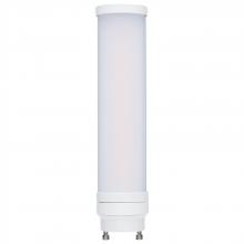 Satco Products S8750 - 8 Watt LED PL; GU24 Base; 27K/30K/35K/40K/50K CCT Selectable; Type B Ballast Bypass; 120-277 Volt