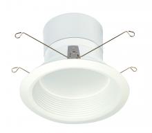 Satco Products S9122 - Discontinued - 11.6 watt LED Downlight Retrofit Kit; 5" Baffled; 3000K; Medium base; 120 volts;