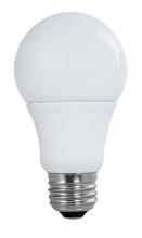 Satco Products S9558 - 10 watt; A19 LED; Frosted; 4000K; Medium base; 200' beam spread; 120 volts; Non-Dimmable; 4-Pack