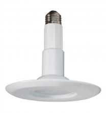 Satco Products S9598 - 8.5 watt; Downlight Retrofit LED; 4" Trim; 2700K; Medium base; 120 volts; 115 deg. beam spread;