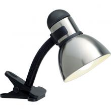 Satco Products SF76/357 - Clip On Goose Neck Lamp; Steel / Black Finish