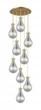 Innovations Lighting 119-451-1P-BB-G451-7SM - Owego - 9 Light - 19 inch - Brushed Brass - Multi Pendant