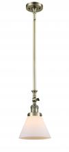 Innovations Lighting 206-AB-G41 - Cone - 1 Light - 8 inch - Antique Brass - Stem Hung - Mini Pendant