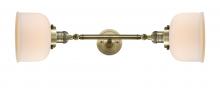 Innovations Lighting 208L-AB-G71 - Bell - 2 Light - 8 inch - Antique Brass - Bath Vanity Light