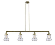 Innovations Lighting 214-AB-G194 - Bellmont - 4 Light - 51 inch - Antique Brass - Stem Hung - Island Light