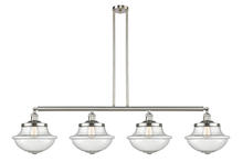 Innovations Lighting 214-SN-G544 - Oxford - 4 Light - 54 inch - Brushed Satin Nickel - Stem Hung - Island Light