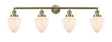 Innovations Lighting 215-AB-G661-7-LED - Bullet - 4 Light - 46 inch - Antique Brass - Bath Vanity Light