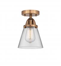 Innovations Lighting 288-1C-AC-G62-LED - Cone - 1 Light - 6 inch - Antique Copper - Semi-Flush Mount