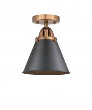 Innovations Lighting 288-1C-AC-M13-BK-LED - Appalachian - 1 Light - 8 inch - Antique Copper - Semi-Flush Mount