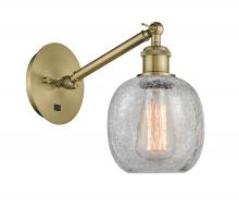 Innovations Lighting 317-1W-AB-G105-LED - Belfast - 1 Light - 6 inch - Antique Brass - Sconce